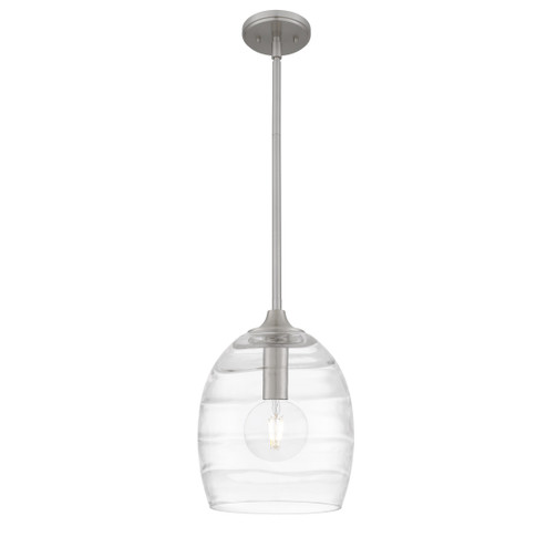Lucy One Light Mini Pendant in Brushed Nickel (10|LCY1810BN)