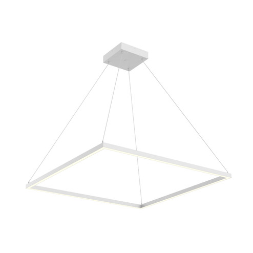Piazza LED Pendant in White (347|PD88136-WH-UNV-010)