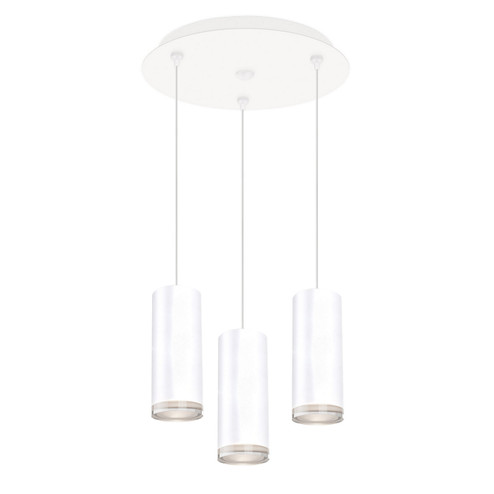 Cameo LED Pendant in White (347|MP401431WH-03)