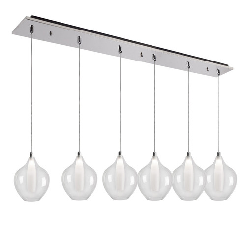 Victoria LED Pendant in Chrome (347|MP3007CH-06)