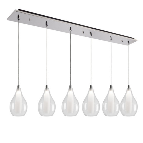 Victoria LED Pendant in Chrome (347|MP3005CH-06)