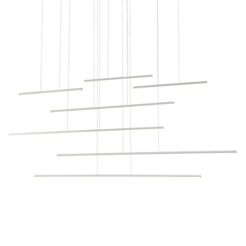 Chute Motion LED Pendant in White (347|MP14970-WH-UNV-010)