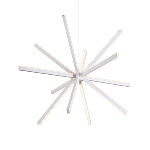 Sirius LED Chandelier in White (347|CH14348-WH-UNV-010)