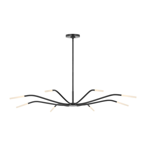 Lajos LED Chandelier in Bronze (182|SLCH81827BZEG)