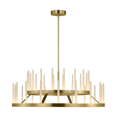 Sagrada LED Chandelier in Hand-Rubbed Antique Brass (182|SLCH81022HABEG)