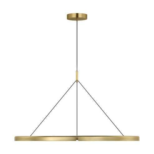 Cloak LED Chandelier in Hand-Rubbed Antique Brass (182|PBCH80527HAB)