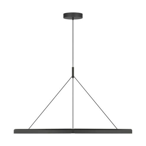 Cloak LED Chandelier in Nightshade Black (182|PBCH80527B)