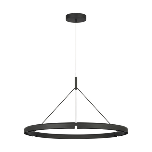Cloak LED Chandelier in Nightshade Black (182|PBCH80427B)
