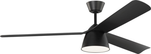 Studio 60'' Ceiling Fan in Midnight Black (71|3STUSM60MBKD)