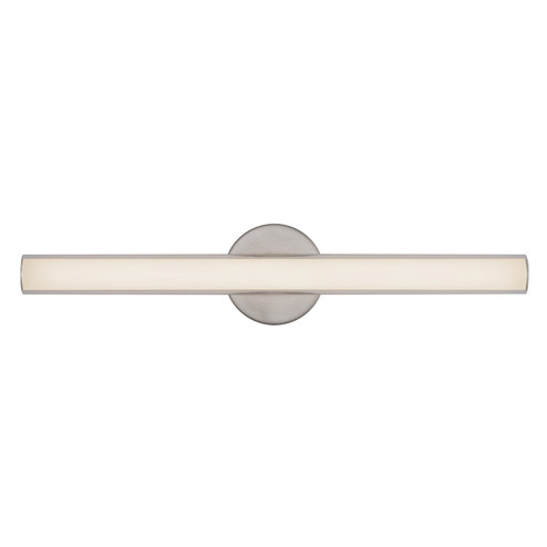 Tole LED Wall Sconce in Brushed Nickel (347|WS24-027-BN)