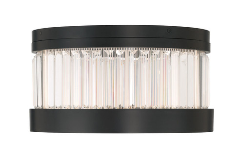 Empra LED Flush Mount in Matte Black (40|49355-024)