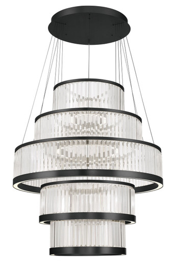 Empra LED Chandelier in Matte Black (40|49350-029)