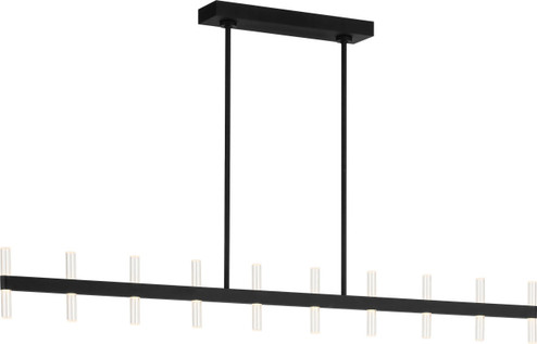 Silas LED Linear Pendant in Midnight Black | Midnight Black (454|SLC11120MBK)