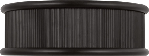Ritz Five Light Flush Mount in Aged Iron | Aged Iron (454|PCF1025AI)
