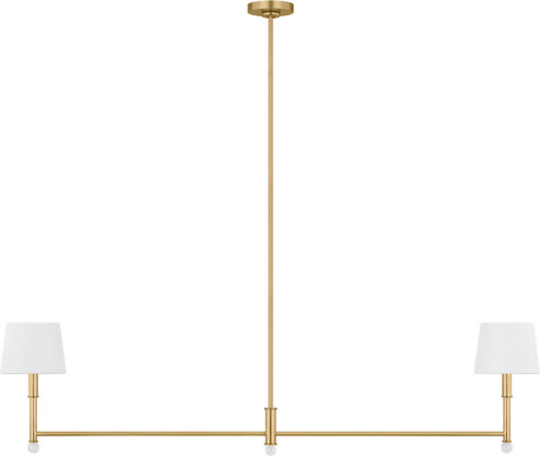 Greard Two Light Linear Chandelier in Gild | Gild (454|AC1182GD)