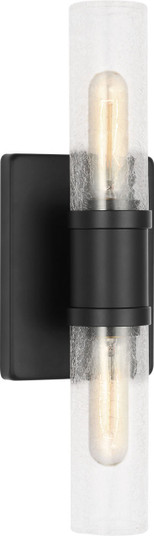Keaton Two Light Vanity in Midnight Black | Midnight Black (454|4465002CC-112)