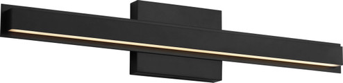 Aro LED Vanity in Midnight Black (1|GLV1921MBK)