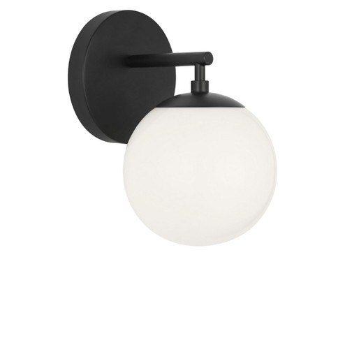 Nube One Light Vanity in Midnight Black (1|GLV1831MBKE)