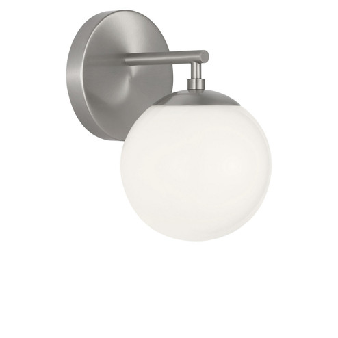 Nube One Light Vanity in Brushed Nickel (1|GLV1831BNE)