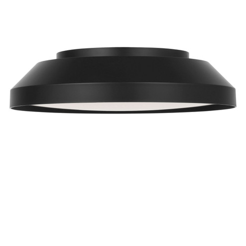 Nevado LED Flush Mount in Midnight Black (1|GLF1981MBK)
