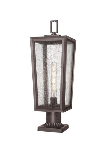 Madison One Light Outdoor Post Lantern in Bronze (405|9952-1PLT-BZ-23-SDY)