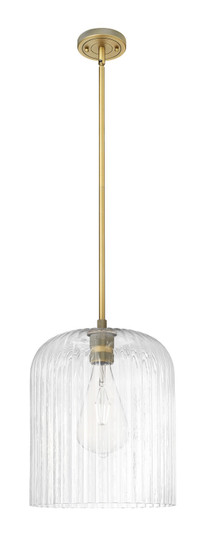 Downtown Urban One Light Pendant in Brushed Brass (405|434-1S-BB-G559-12CL)