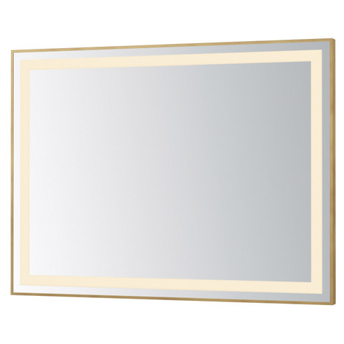 Framed LED Mirror in Gold (86|E42094-GLD)