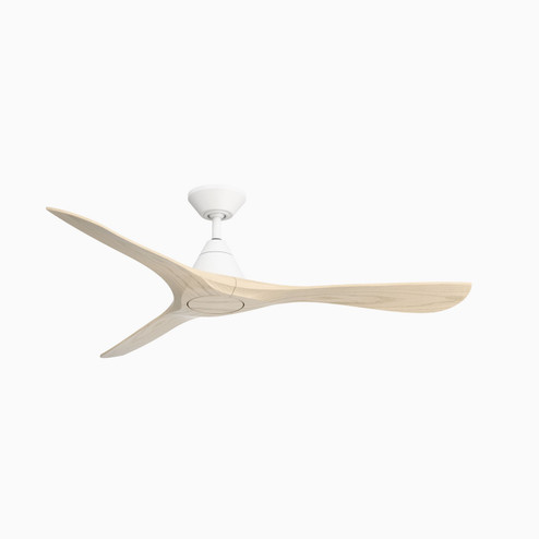 Carve 60'' Ceiling Fan in Matte White/White Oak (441|FR-D2504-60-MW/WO)