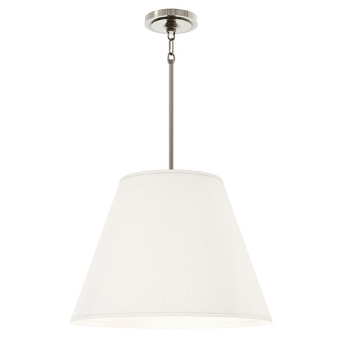 Janet Four Light Pendant in Shannon Oyster w/Polished Nickel (165|S495)