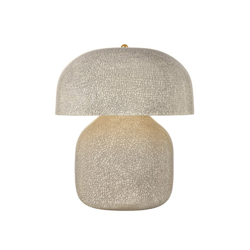 Leetown Two Light Table Lamp in Aged Brass (70|L3732-AGB/CIK)