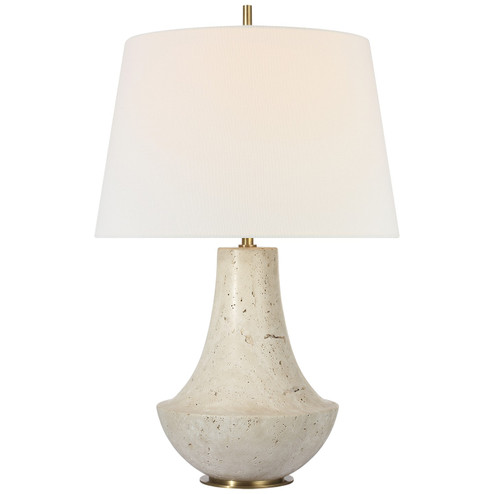 Kefi LED Table Lamp in Natural Travertine (268|TOB 3611NT-L)