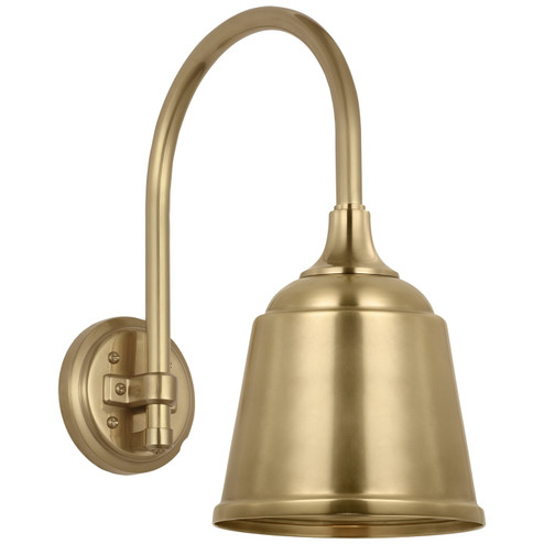 Academy Barn Light LED Barn Light in Hand-Rubbed Antique Brass (268|TOB 2814HAB/S5-HAB)