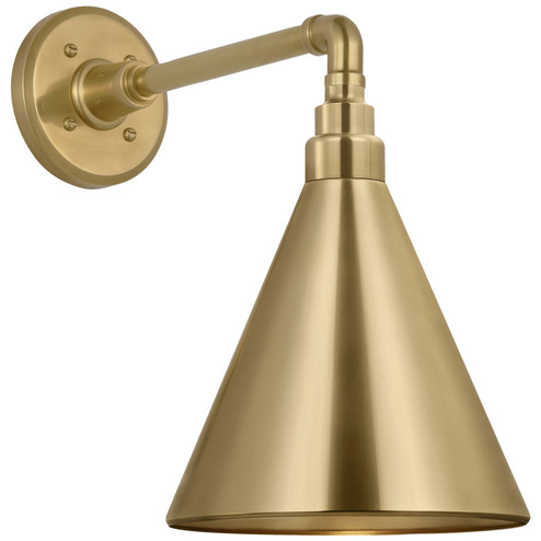 Academy Barn Light LED Barn Light in Hand-Rubbed Antique Brass (268|TOB 2811HAB/S10-HAB)