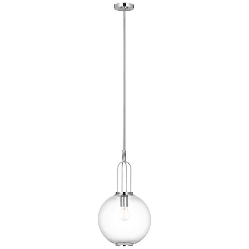 Meir LED Pendant in Polished Nickel (268|MF 5225PN-CG)