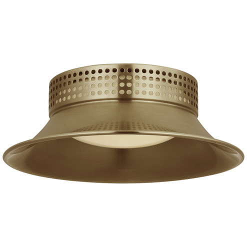 Precision LED Flush Mount in Antique-Burnished Brass (268|KW 4054AB-WG)