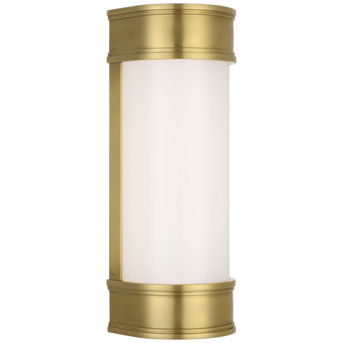 Marden LED Bath Sconce in Antique-Burnished Brass (268|CHD 2062AB-WG)