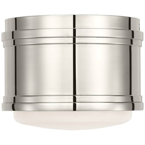 Marden LED Flush Mount in Polished Nickel (268|CHC 4061PN-WG)