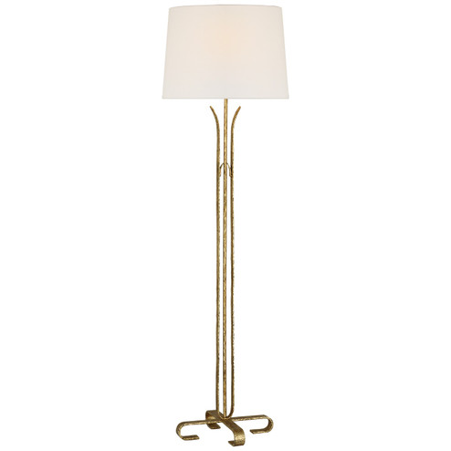 Olivette LED Floor Lamp in Gilded Iron (268|ARN 1030GI-L)
