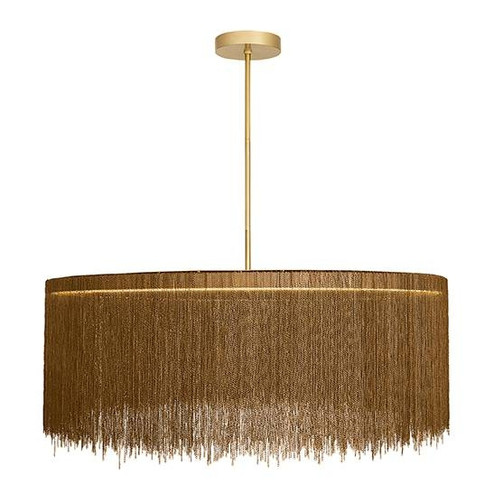 Bennet LED Chandelier in Antique Brass (314|DLC52)