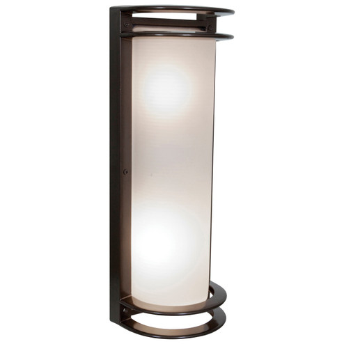Nevis LED Outdoor Wall Mount in Bronze (18|20268LEDDMGLP-BRZ/RFR)