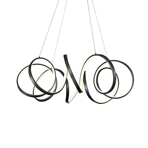 Synergy LED Chandelier in Antique Brass (347|CH93834-AN-UNV-010)