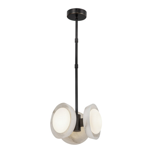 Alonso LED Pendant in Urban Bronze/Alabaster (452|PD320313UBAR-UNV)