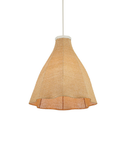 Cabo One Light Outdoor Pendant in Natural / Cream / White (142|9500-0031)