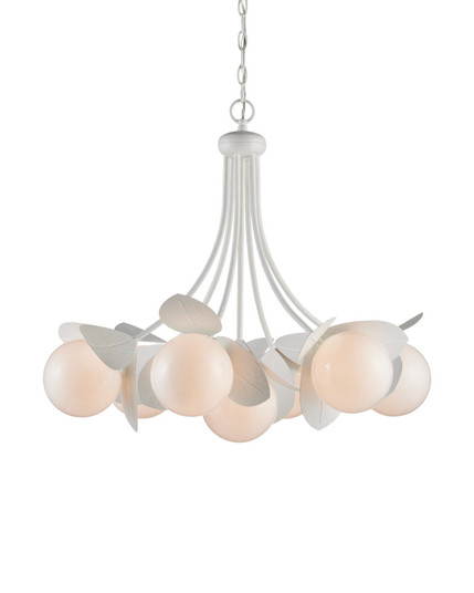 Effloresce Seven Light Chandelier in Gesso White / White (142|9000-1465)