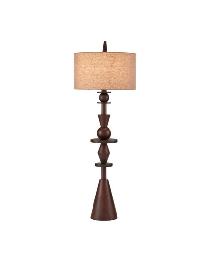 Cipher One Light Floor Lamp in Walnut Brown (142|8000-0192)
