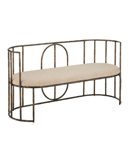 Euclid Bench in Antique Bronze (142|7000-1292)