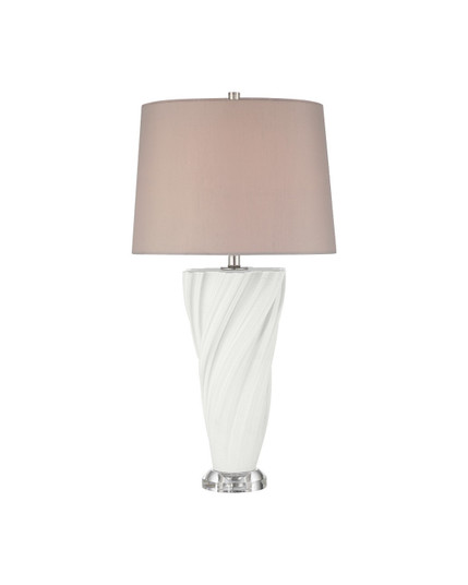 Ascension One Light Table Lamp in Off-White / Clear (142|6000-1105)