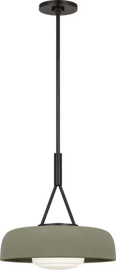 Liora One Light Pendant in Aged Iron (454|SCRJPD167AISSOEG)