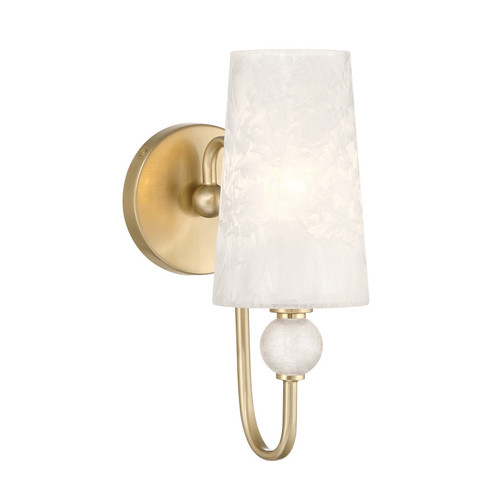 Sheldon One Light Wall Sconce in Noble Brass (51|9-1351-1-127)
