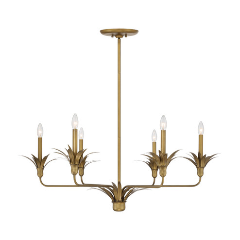 Strathmore Six Light Chandelier in Antique Patina (51|1-1260-6-339)